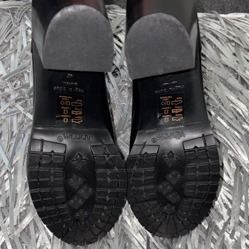 Rag & Bone Black Leather Ankle Boots size 40 - Picture 4 of 4
